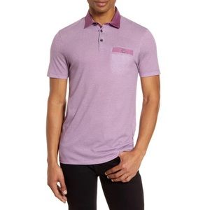 Ted Baker Raket Slim fit Pique Pocket Polo